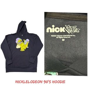 Nickelodeon Rugrats Reptar Pullover Hoodie Sz Medium